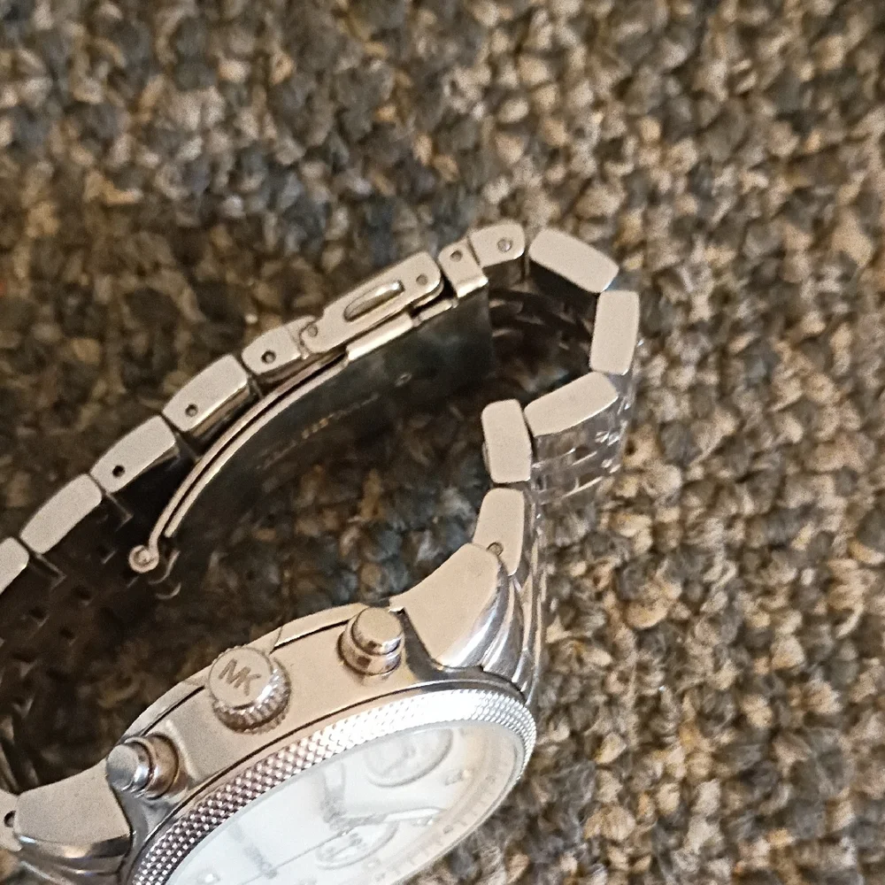 Michael Kors Silver Chronograph Watch